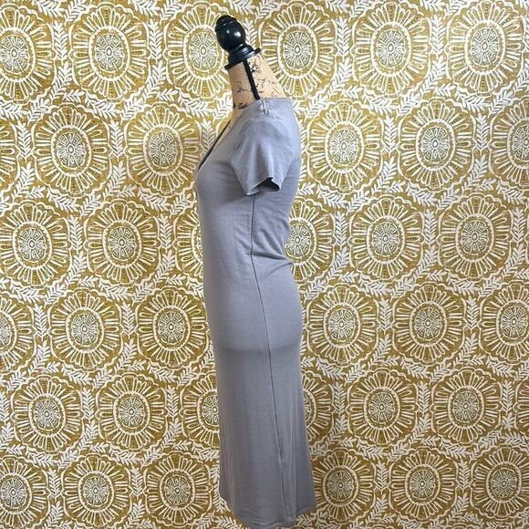 NWT ATM Anthony Thomas Melillo Modal Rib Knit Stretch Midi Dress in Snake size S - Picture 9 of 12